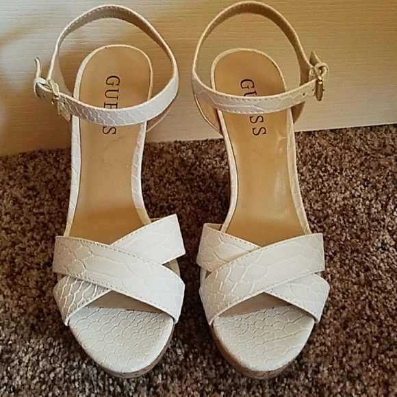 Guess Shoes - Cute Summer Wedges! Only worn once!